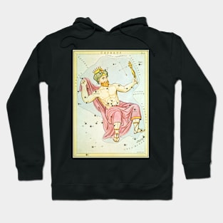 Cepheus Constellation from Urania's Mirror Hoodie